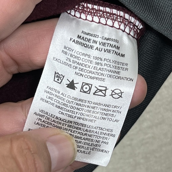 Nike Virginia Tech Hokies Jacket Mens XXL Maroon NCAA Football Dri Fit Therma - Picture 6 of 10